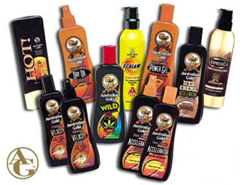 Begin Shopping online now for Australian Gold® Sun Tanning Lotions